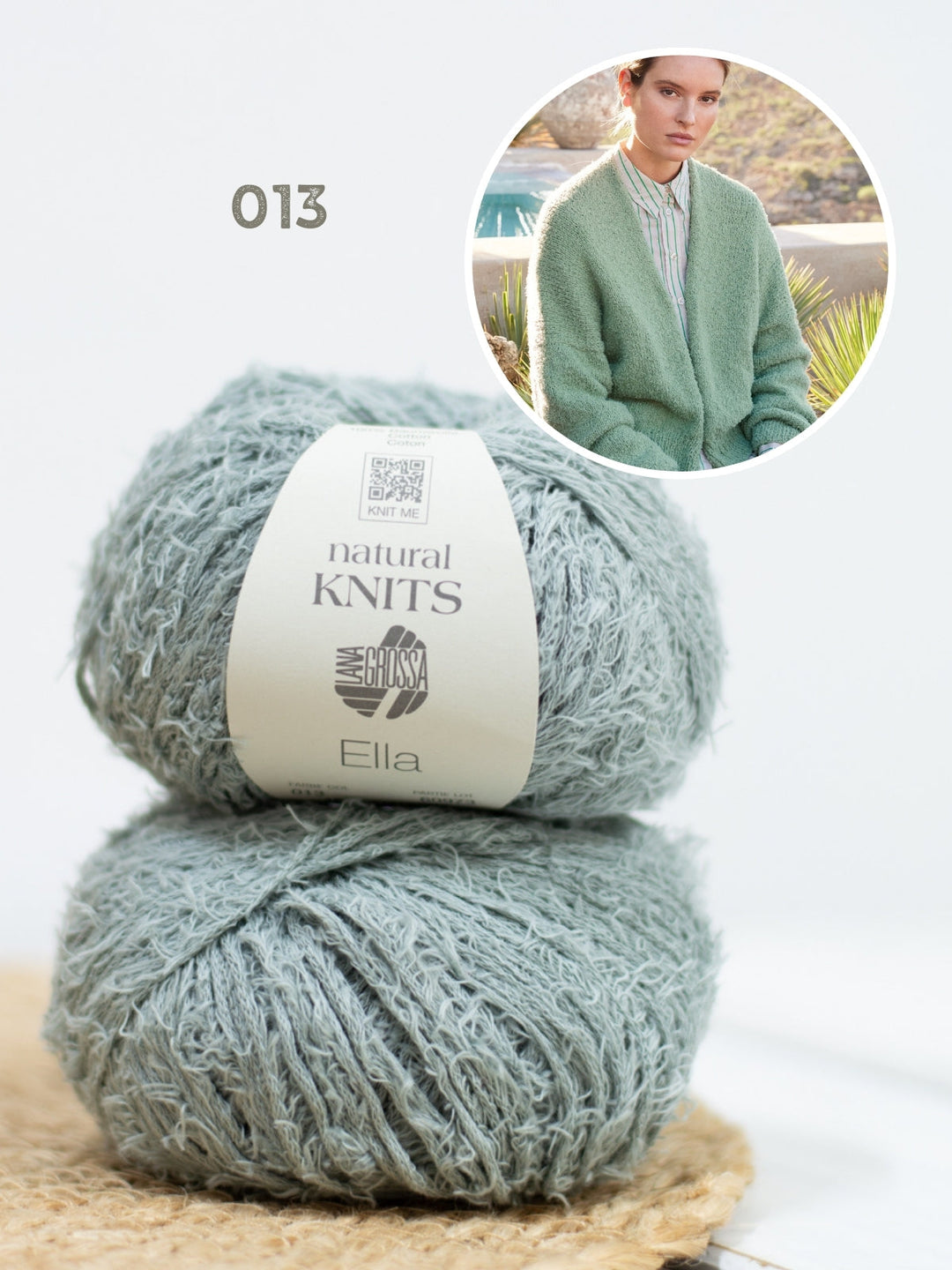 Strickpaket Ella Jacke Top Down