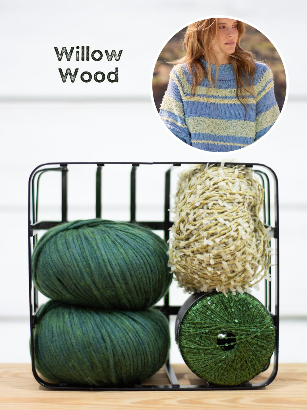 Strickpaket Frizzante Summer Softness Glamour Top Down Shirt