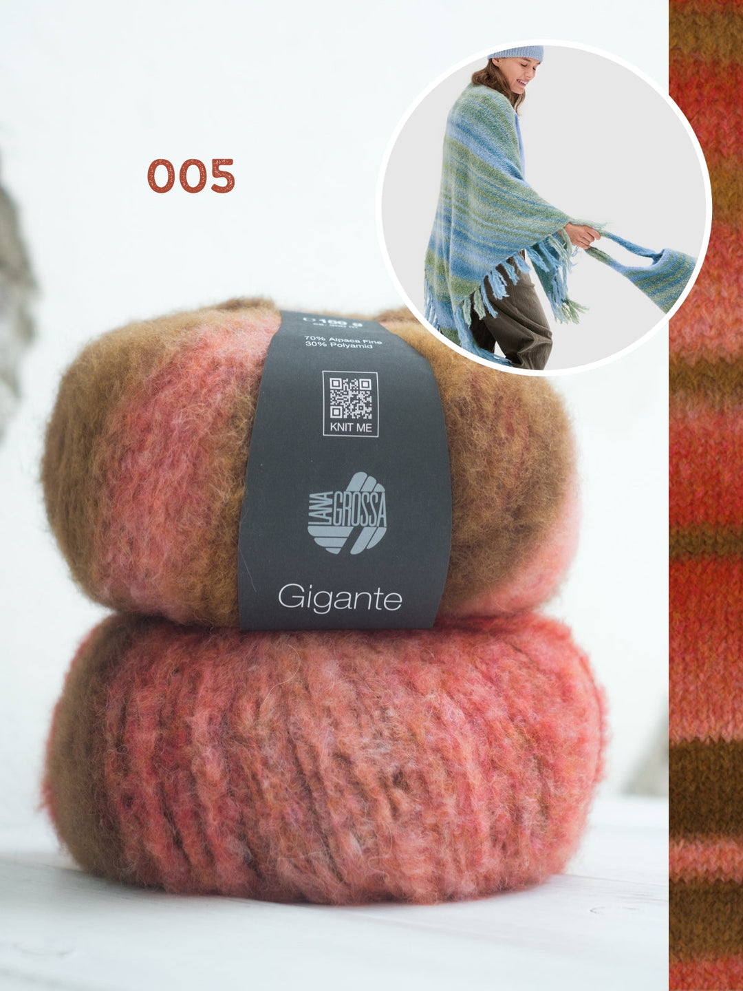 Strickpaket Gigante Dreieckstuch