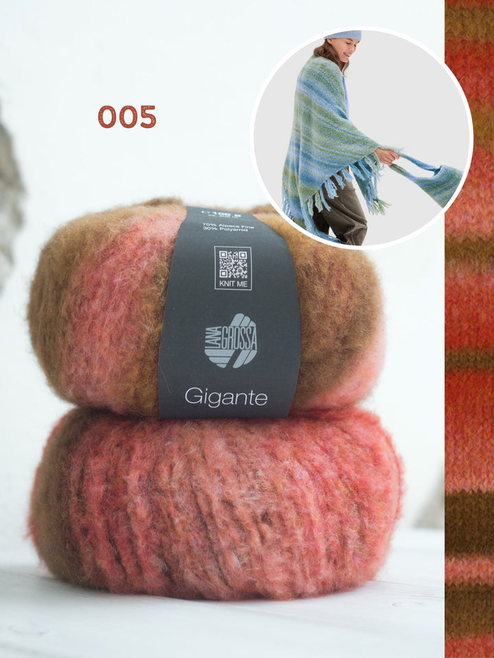 Strickpaket Gigante Dreieckstuch