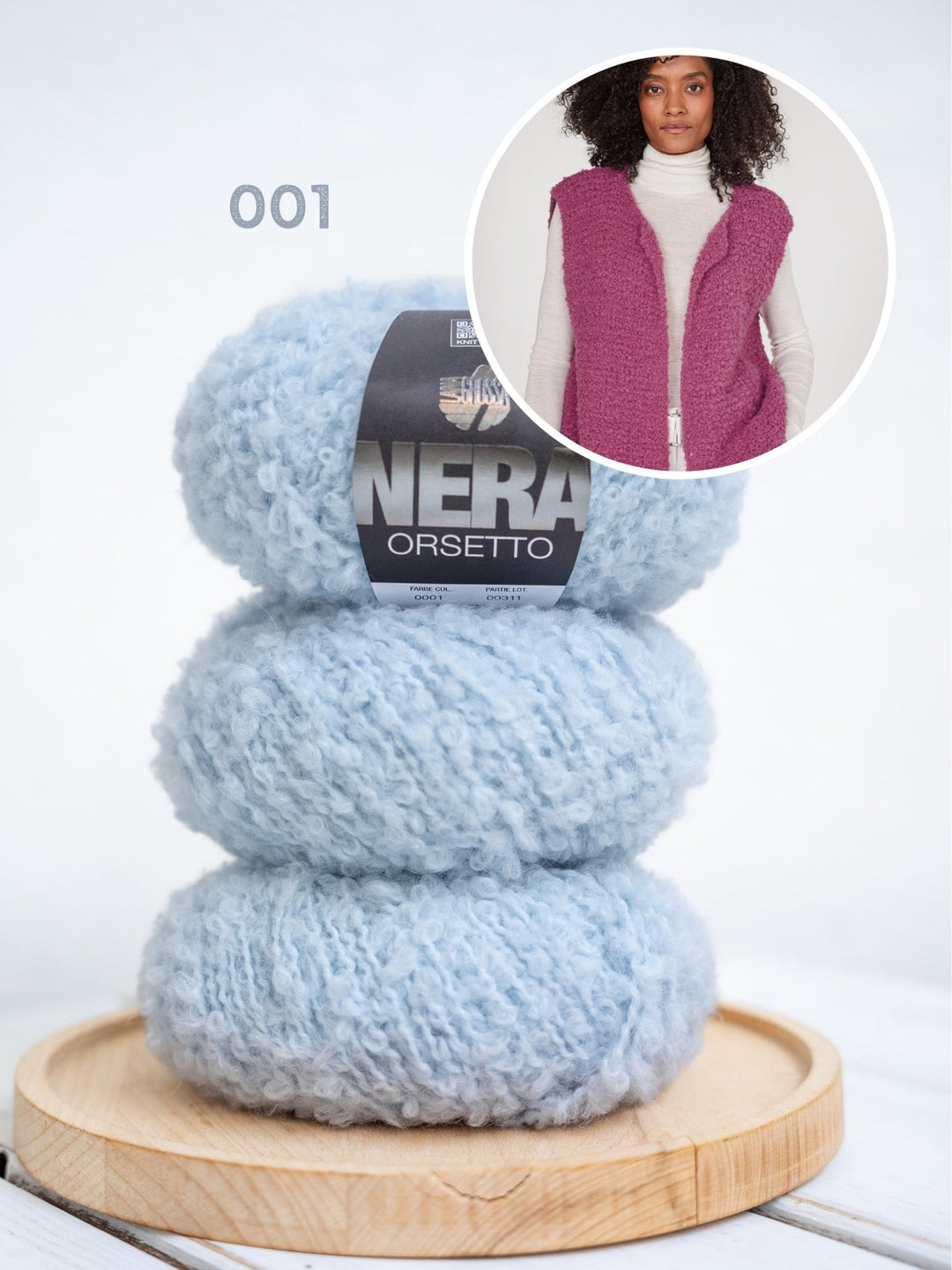 Strickpaket Orsetto Jacke