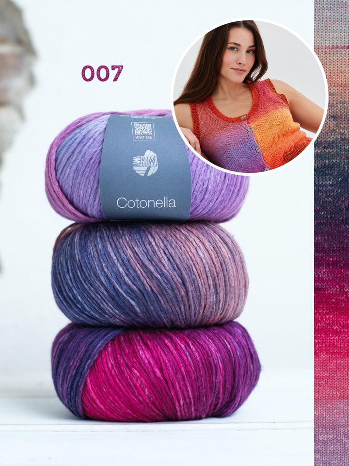 Strickpaket Cotonella Weste