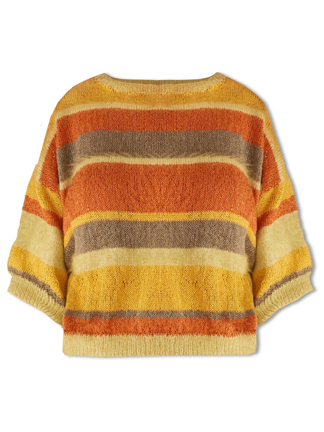 Strickpaket Finito Filo Lurex Filo Paillettes Streifenshirt