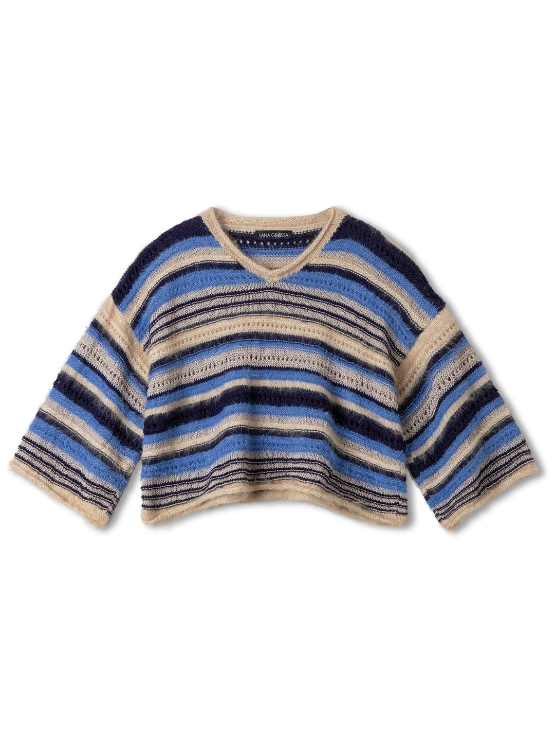 Strickpaket Finito Filo Paillettes Per Fortuna Tencellino Pullover