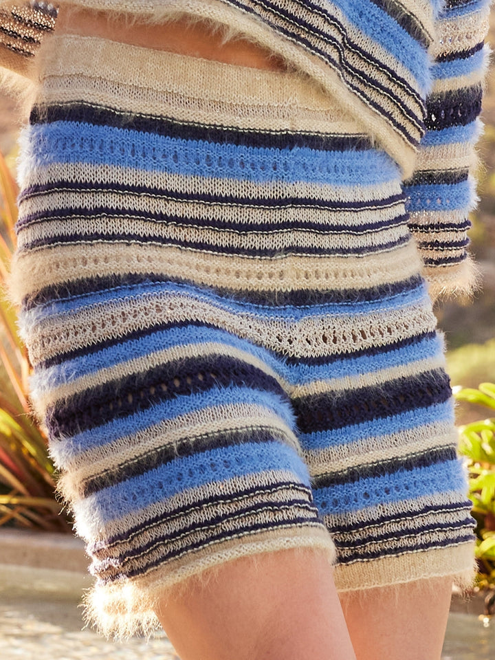 Strickpaket Finito Filo Paillettes Per Fortuna Tencellino Shorts
