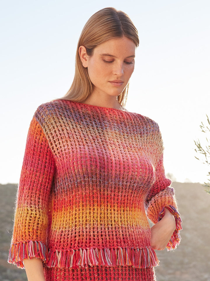 Strickpaket Cotonella Cottonhair Pullover