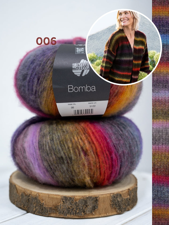 Strickpaket Bomba Jacke