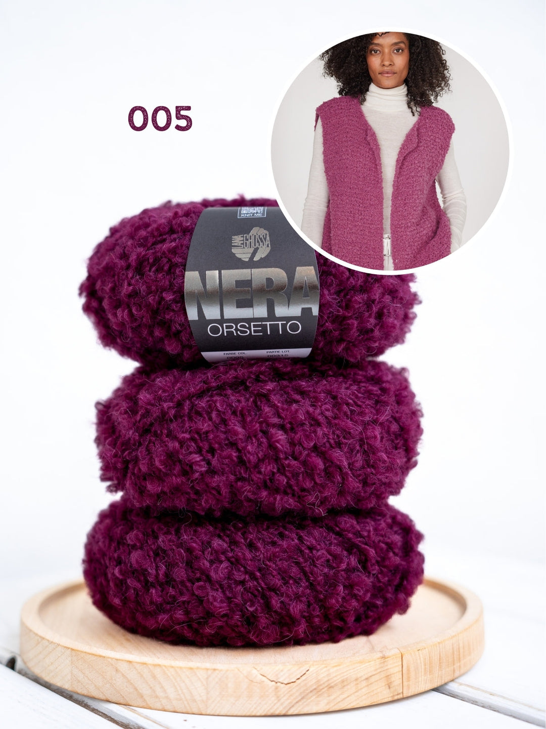 Strickpaket Orsetto Jacke