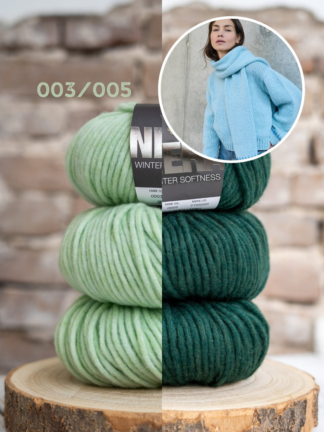 Strickpaket Winter Softness Schal