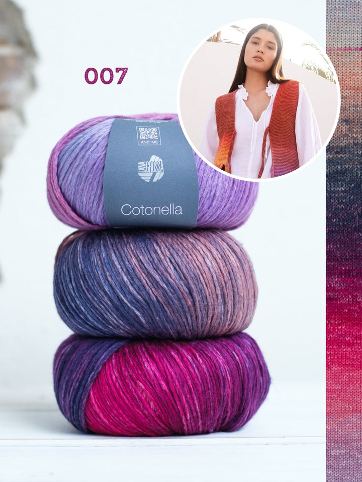 Strickpaket Cotonella Weste