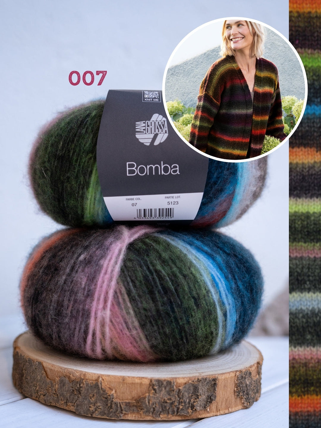 Strickpaket Bomba Jacke
