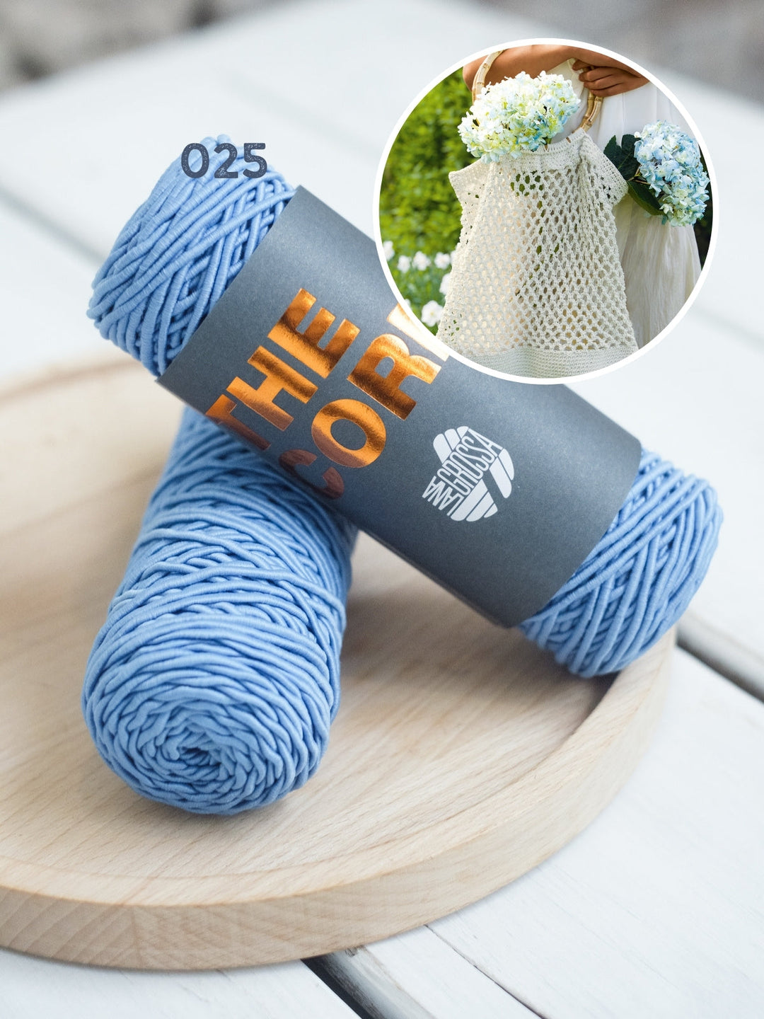 Häkelpaket The Core Markttasche im Netzmuster