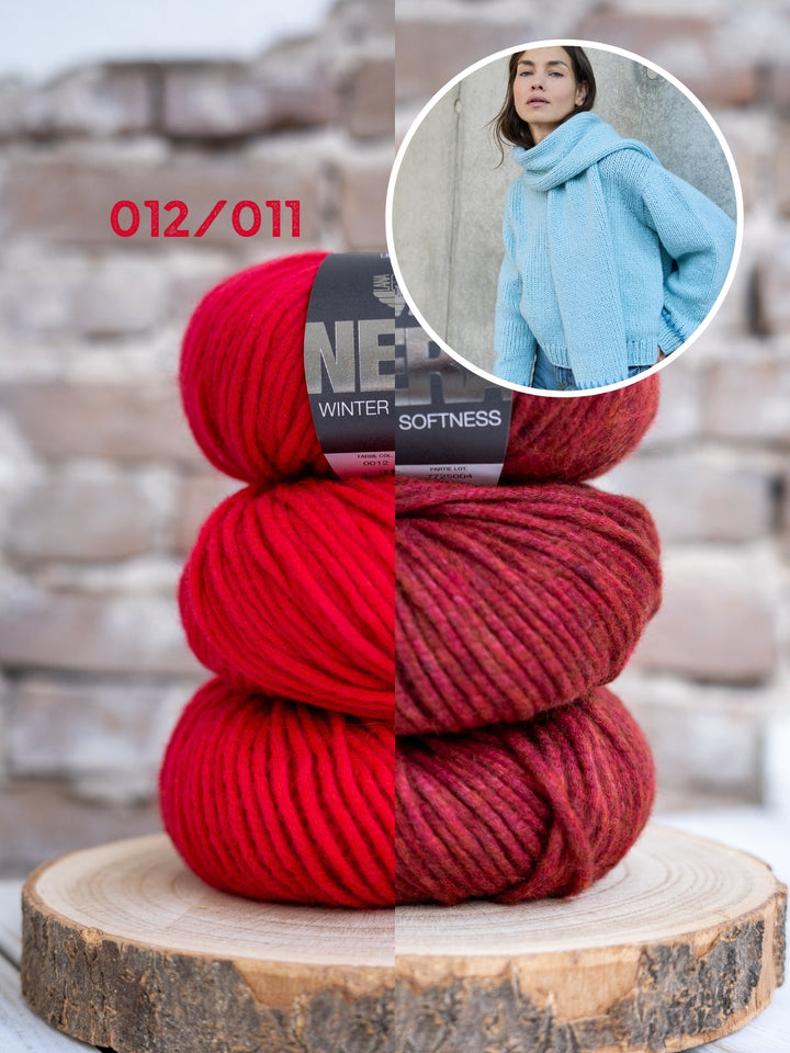 Strickpaket Winter Softness Schal