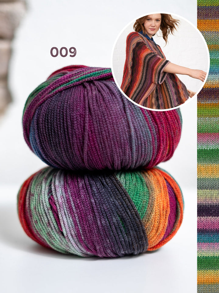 Strickpaket Farfalla Poncho