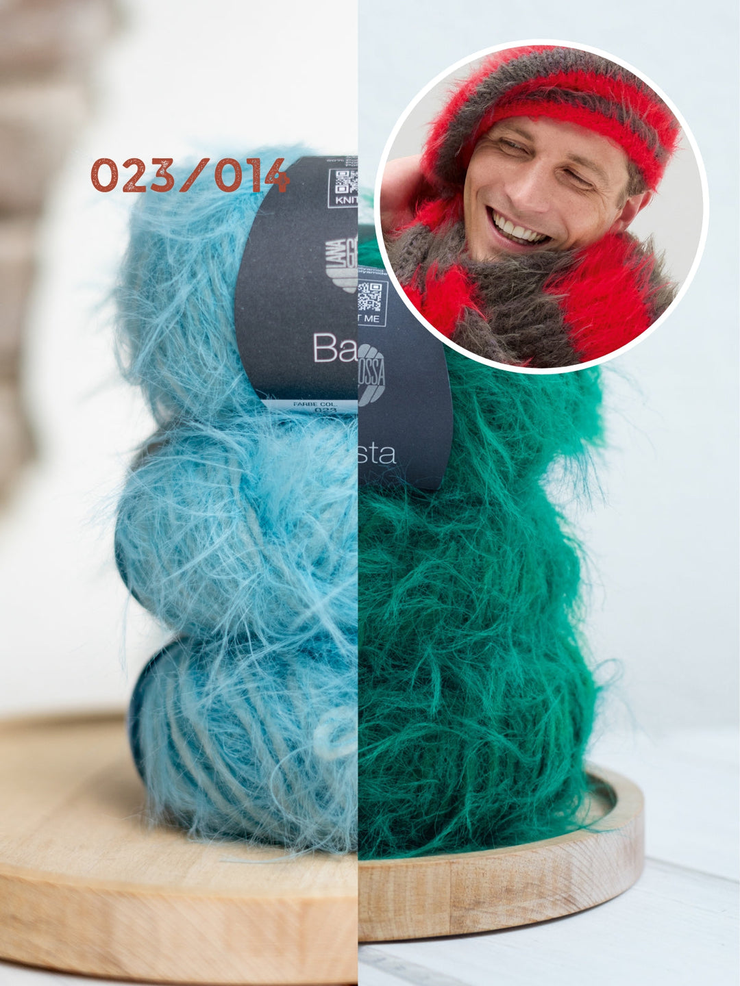 Strickpaket Basta Baskenmütze + Schal