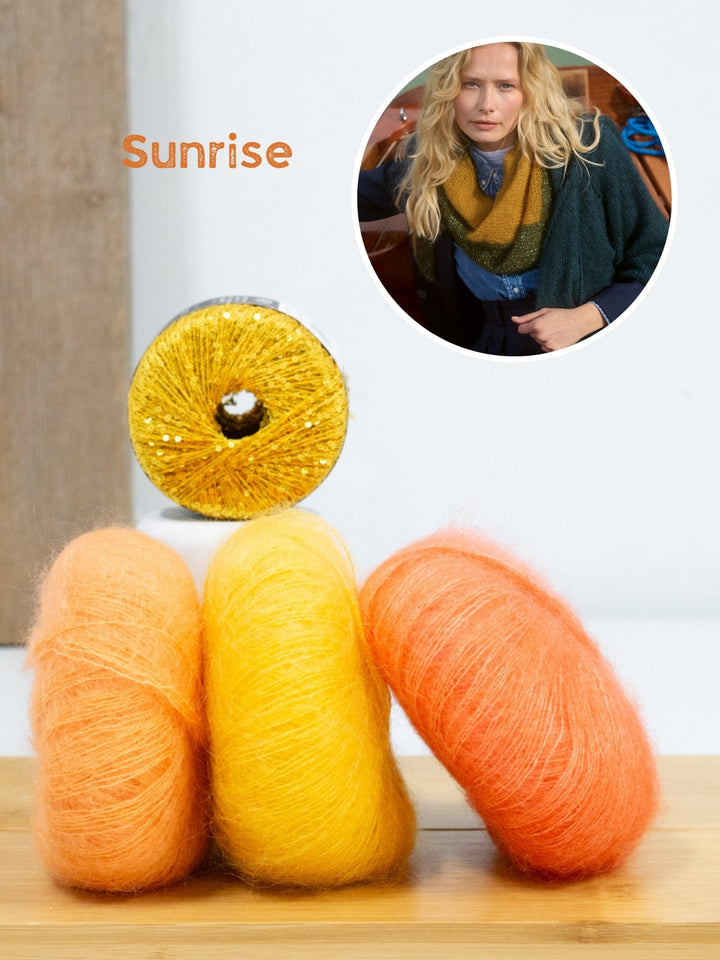 Strickpaket Silkhair Glamour Tuch