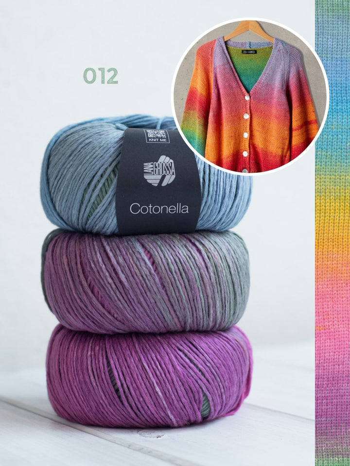 Strickpaket Cotonella Raglanjacke