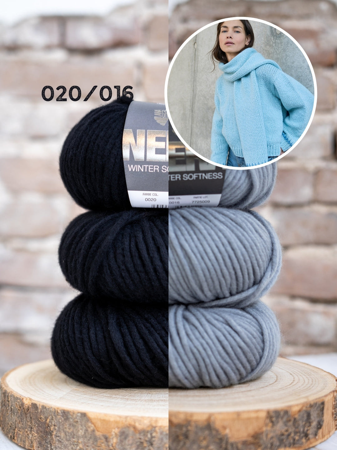 Strickpaket Winter Softness Schal