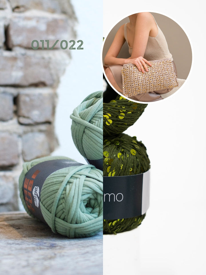 Häkelpaket The Tube Cosmo Clutch