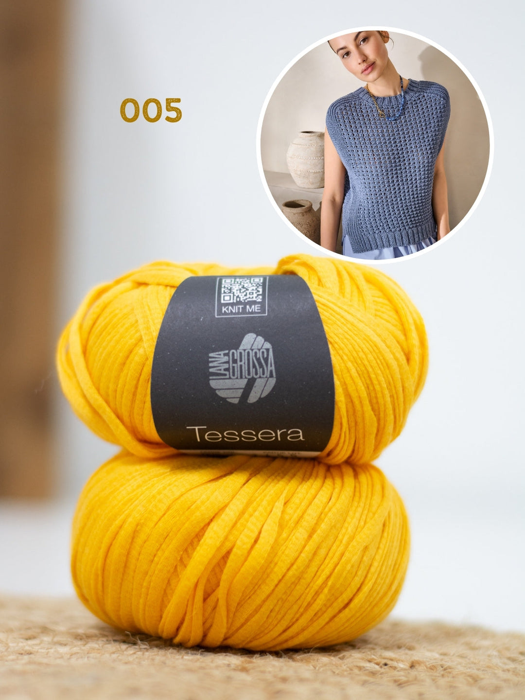 Strickpaket Tessera Top