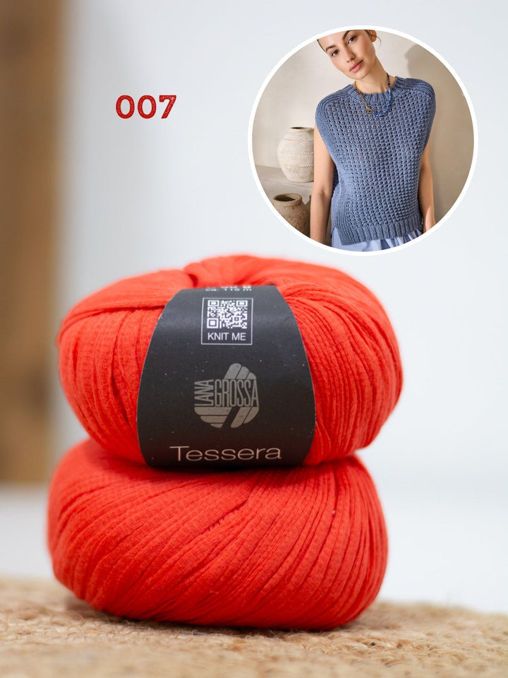 Strickpaket Tessera Top