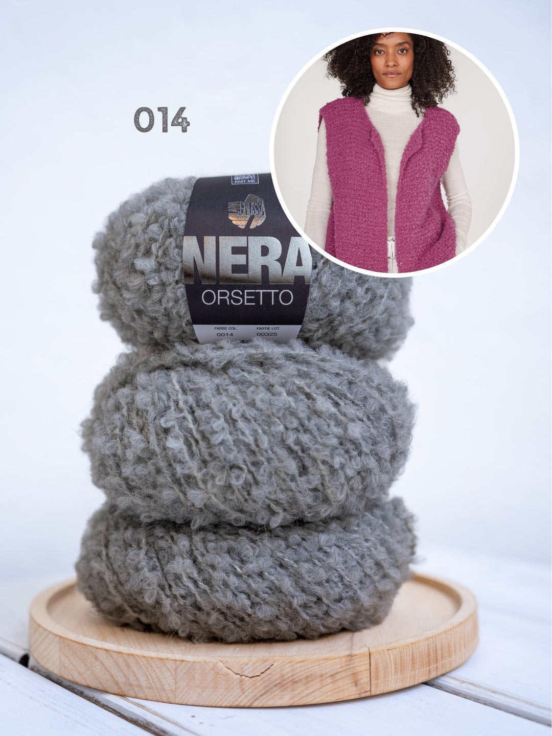 Strickpaket Orsetto Jacke