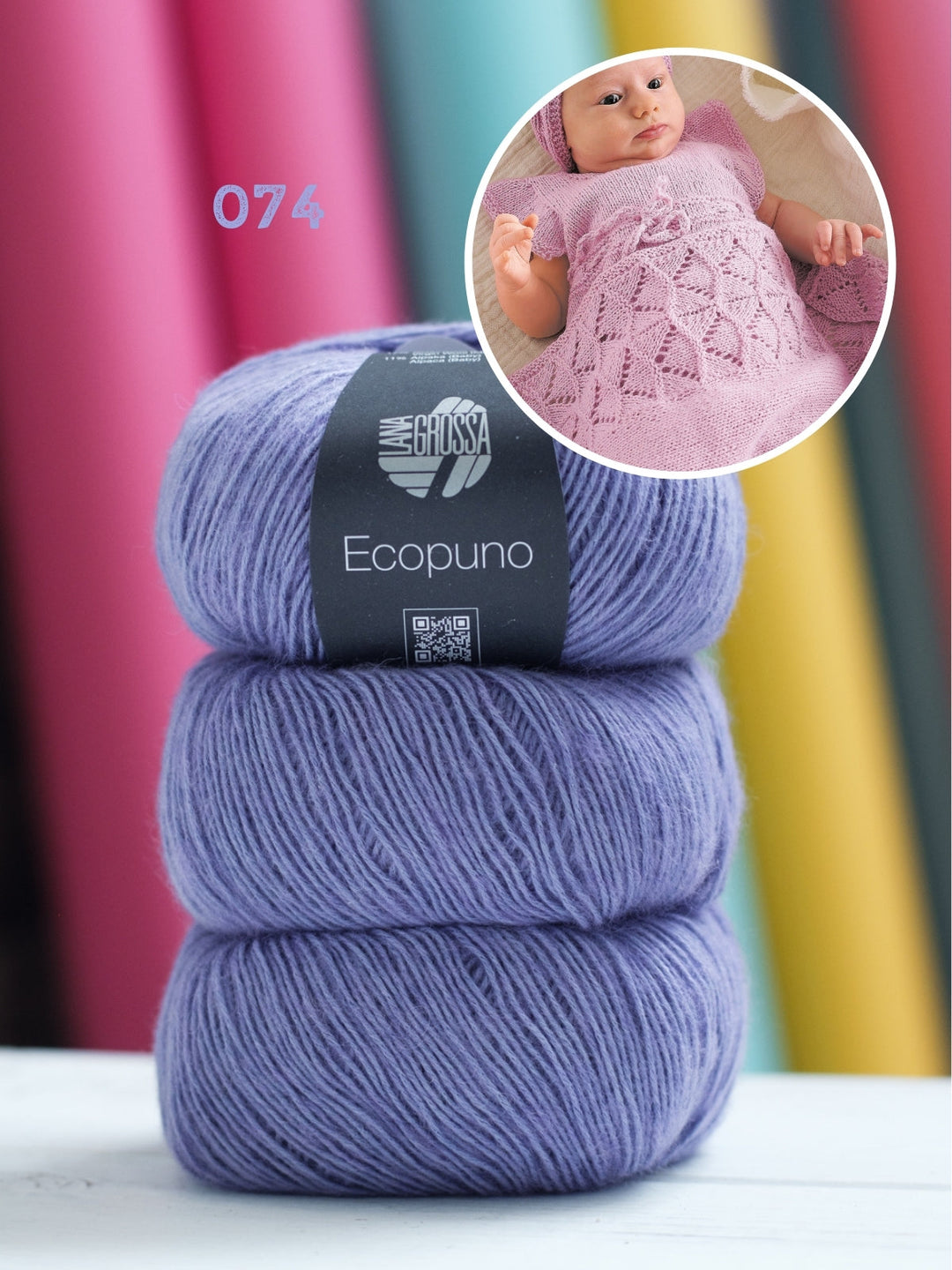 Strickpaket Ecopuno Decke