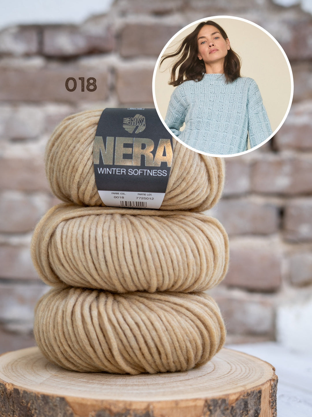 Strickpaket Winter Softness Pullover mit Struktur