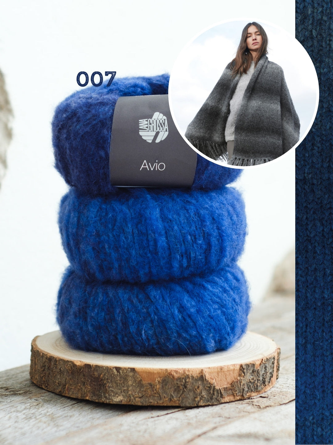 Strickpaket Avio Stola