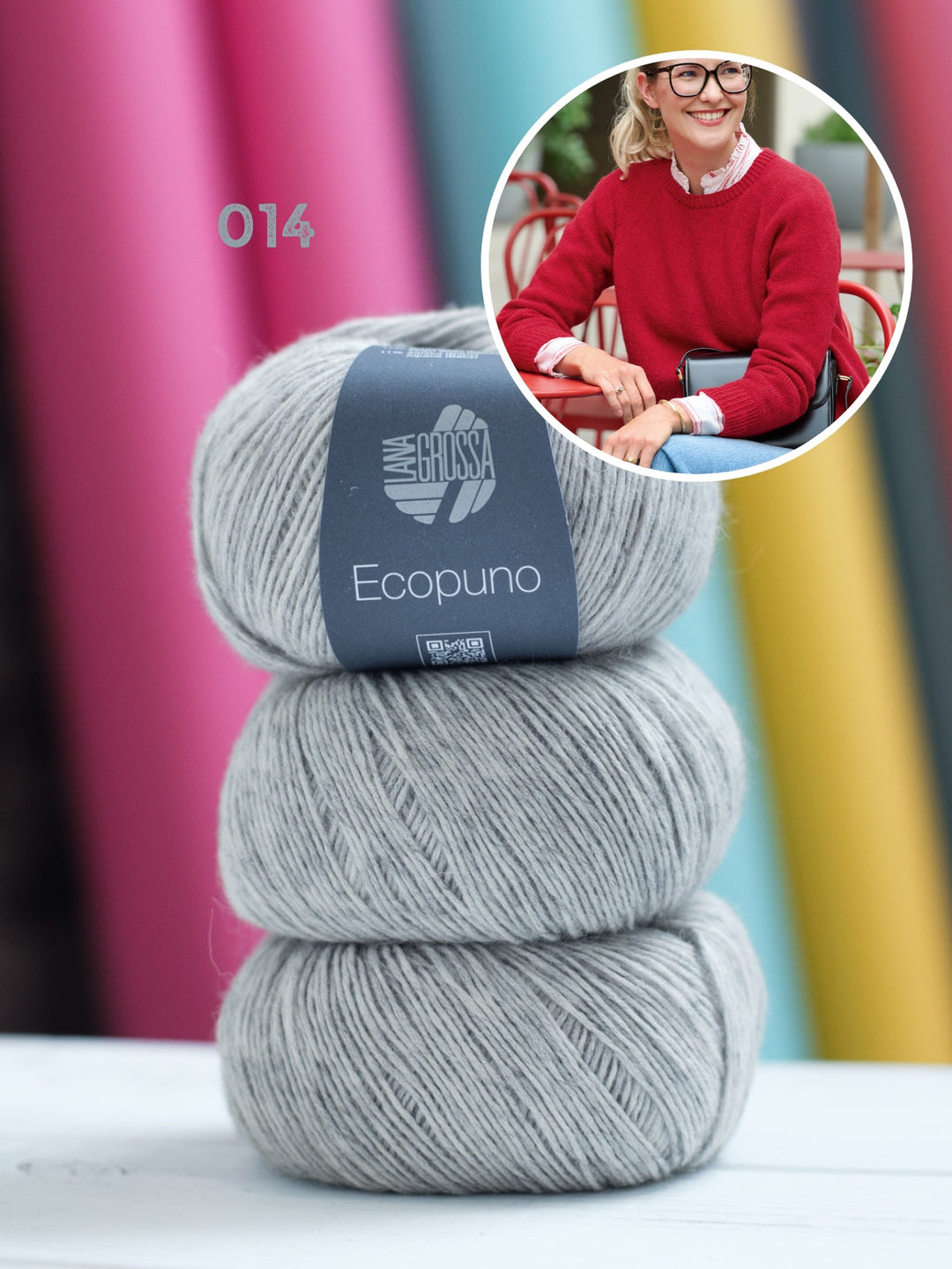 Strickpaket Classy Raglan Sweater - Ecopuno