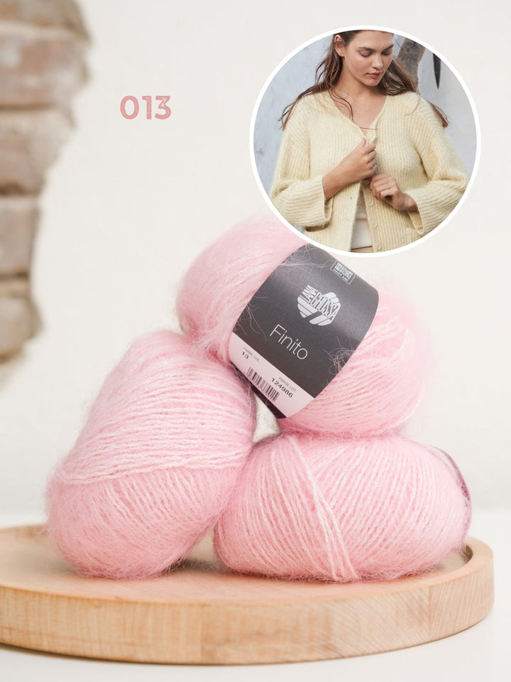 Strickpaket Finito Jacke mit Taschen