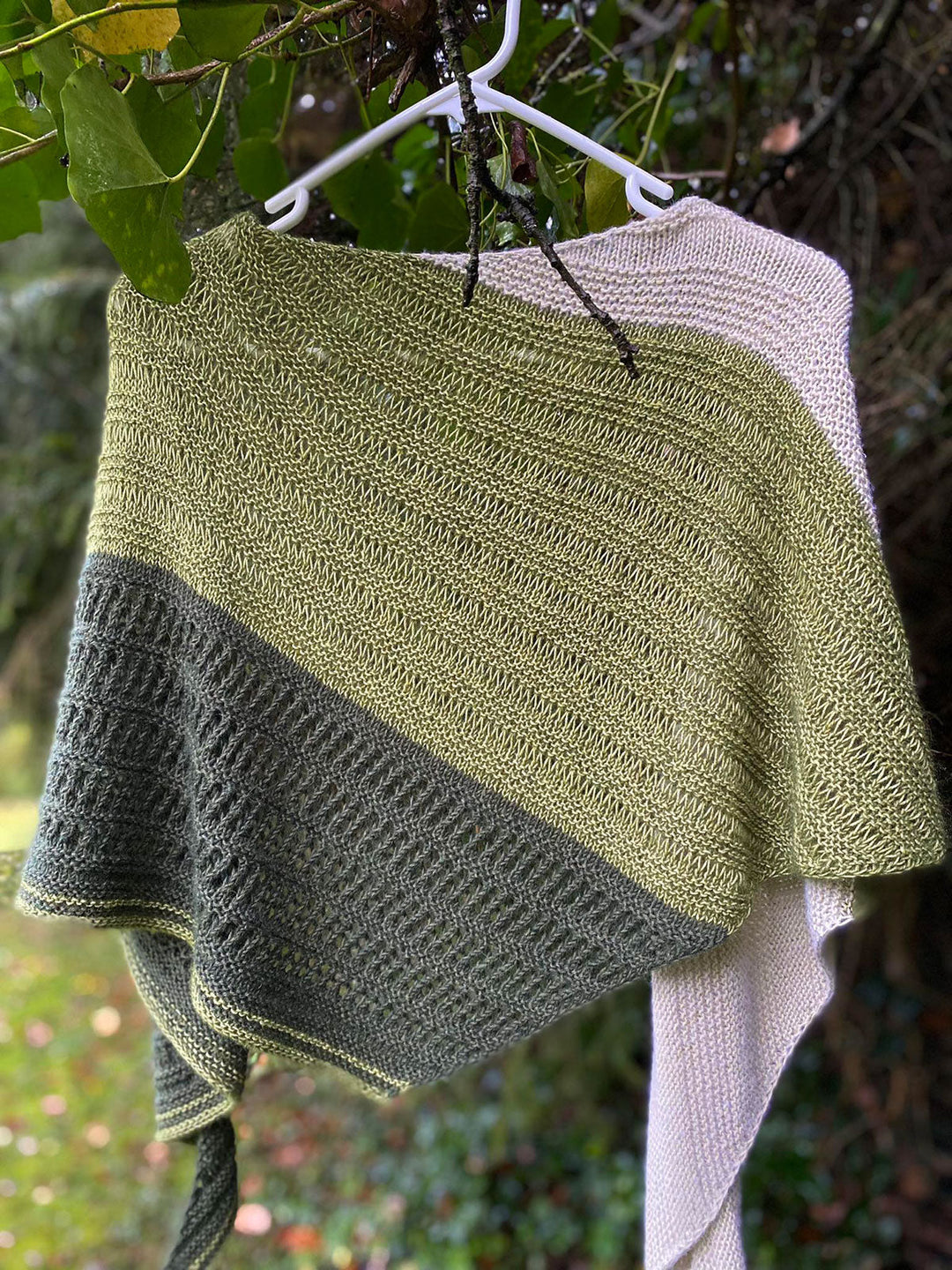Strickpaket Lizas Tuch Kieselsteine