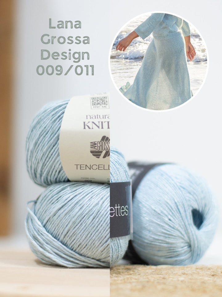 Strickpaket Tencellino Filo Paillettes Rock