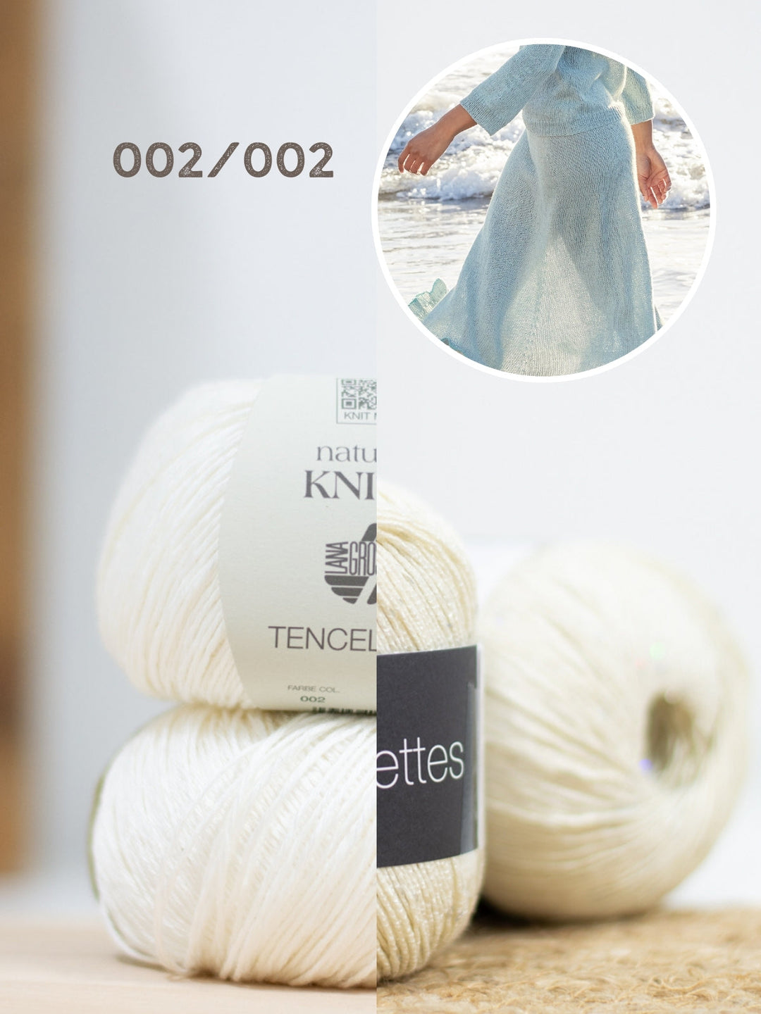 Strickpaket Tencellino Filo Paillettes Rock