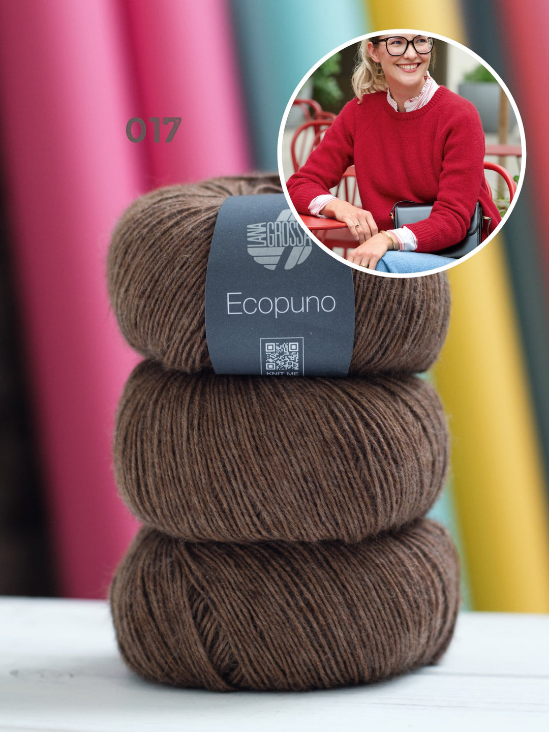 Strickpaket Classy Raglan Sweater - Ecopuno