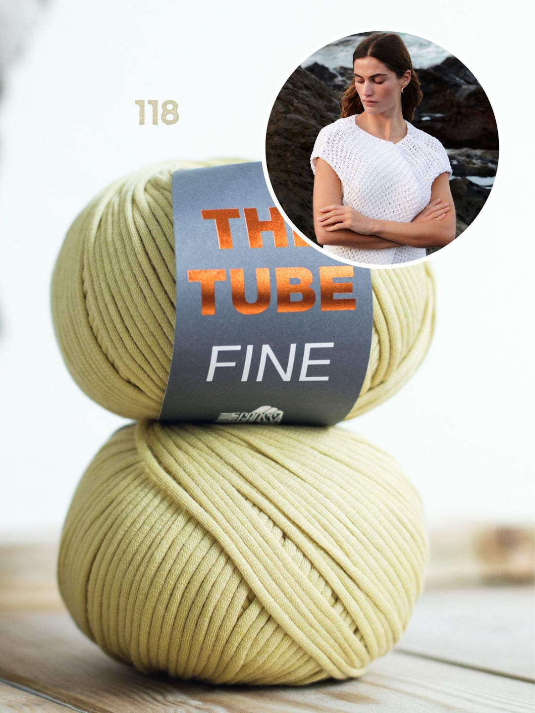 Strickpaket The Tube Fine Weste