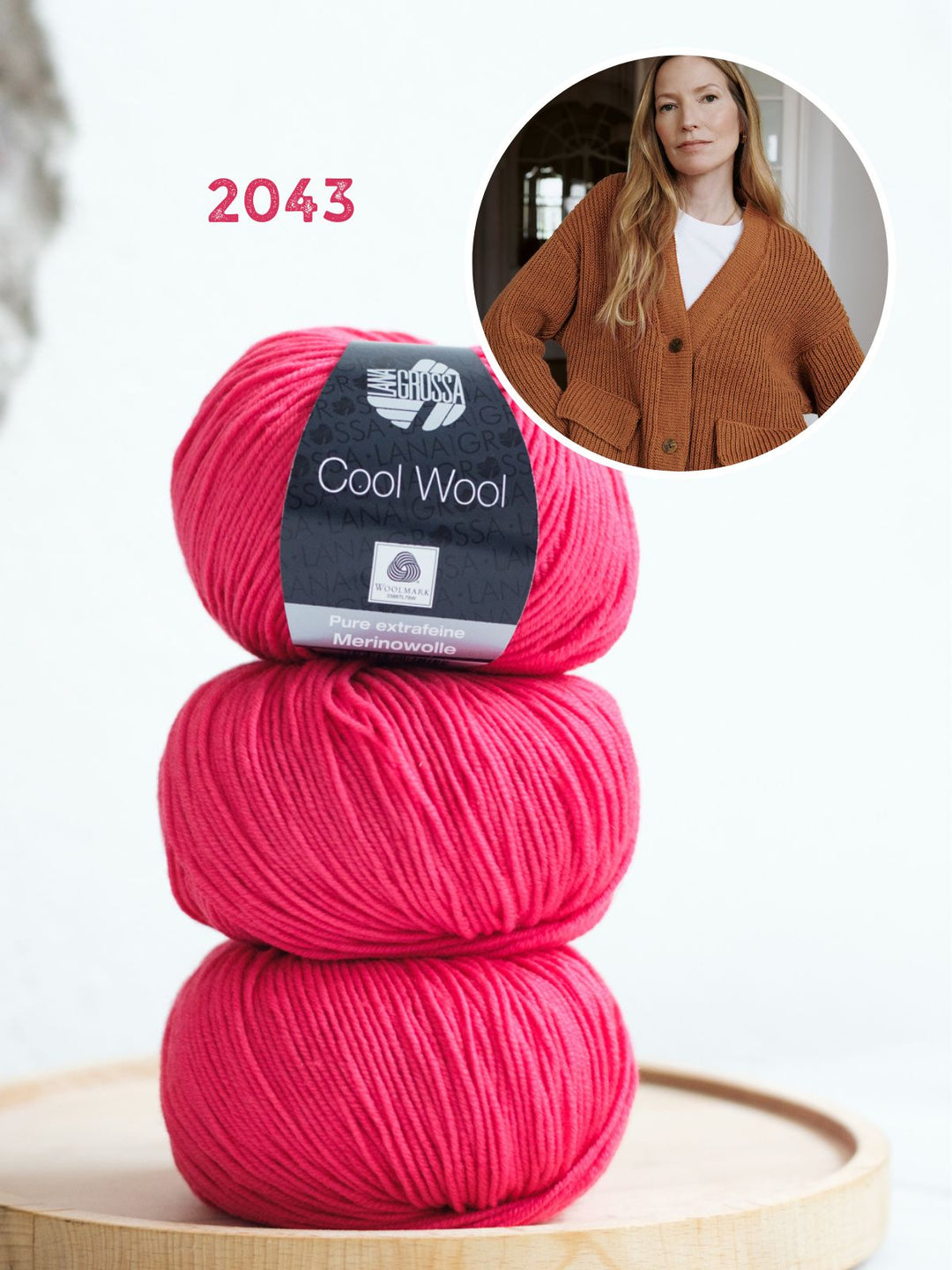 Strickpaket Cool Wool Cardigan