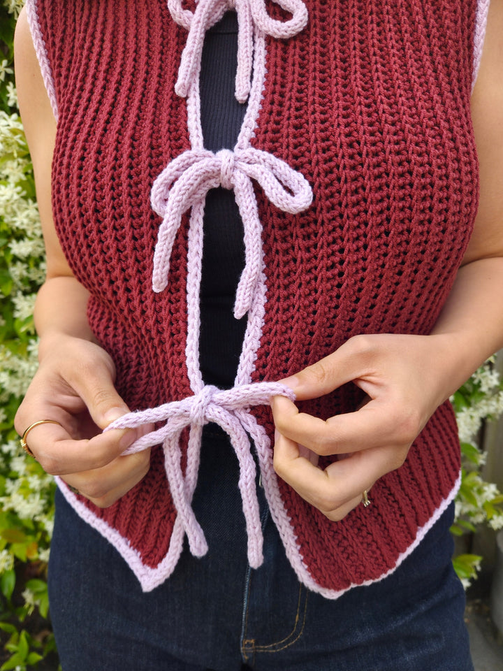 Häkelpaket Vanilla Weste - Studio Hook &amp; Yarn