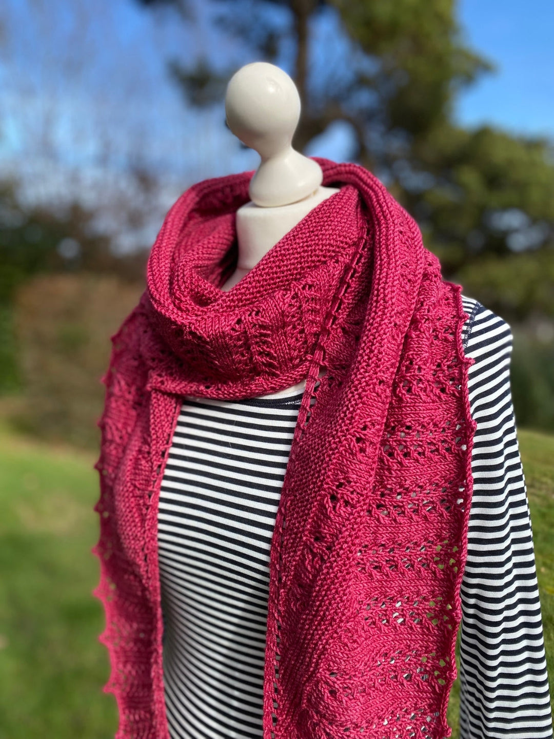 Strickpaket Lizas Tuch Muskatblüte
