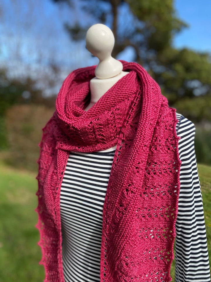 Strickpaket Lizas Tuch Muskatblüte