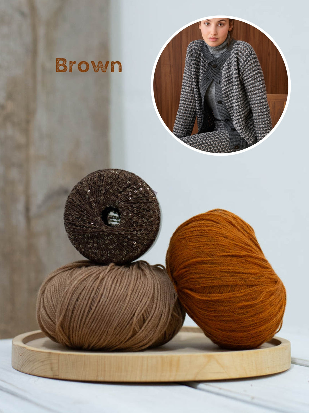 Häkelpaket Cashmere 16 Fine Glamour gestreifter Rock