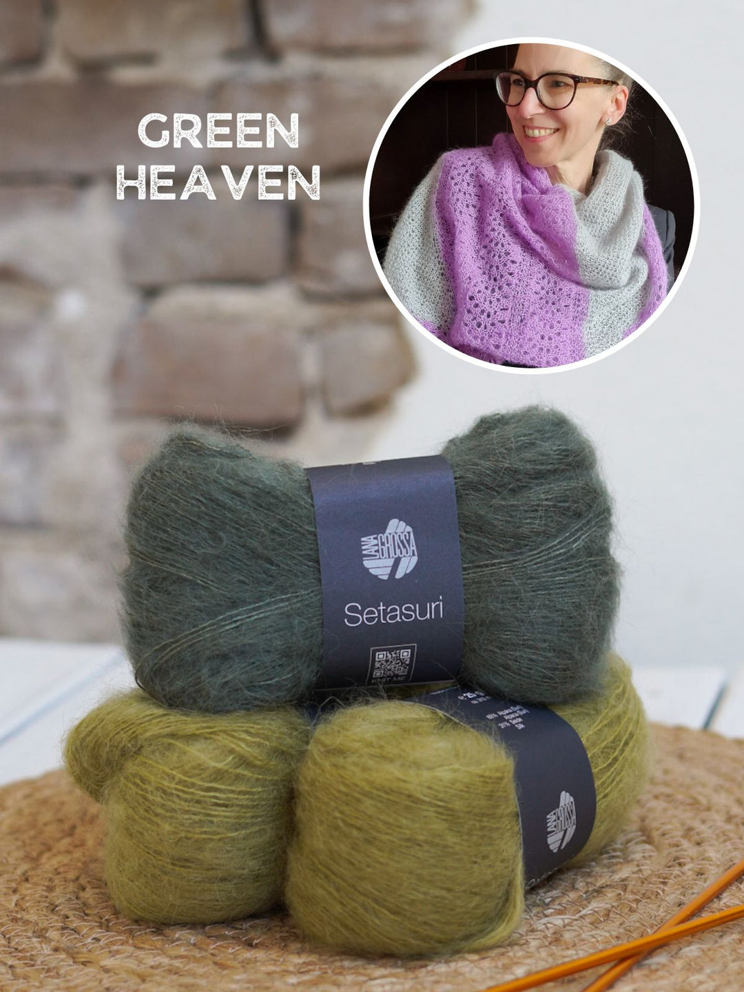 Strickpaket Tuch Cosetta - Joél Joél
