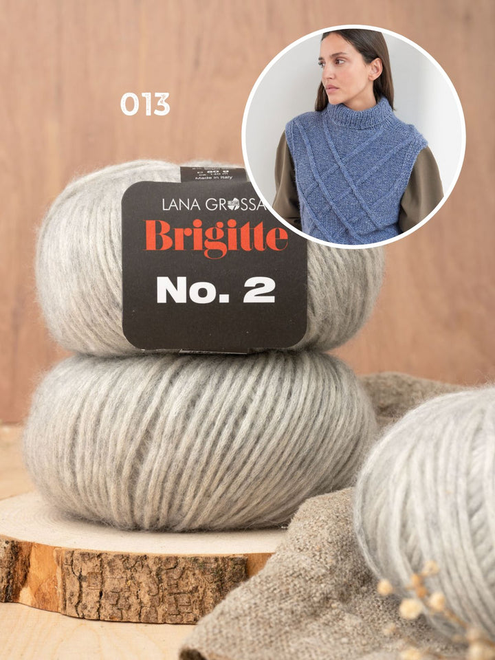 Strickpaket Brigitte No. 2 Pullunder