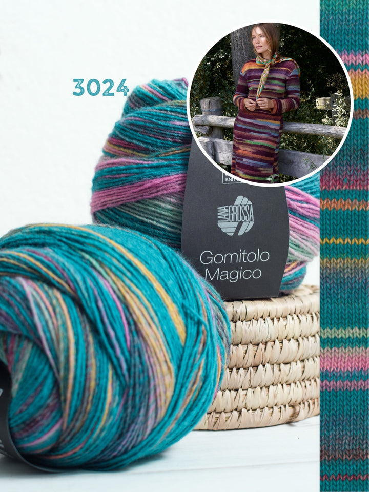 Häkelpaket Gomitolo Magico Kleid