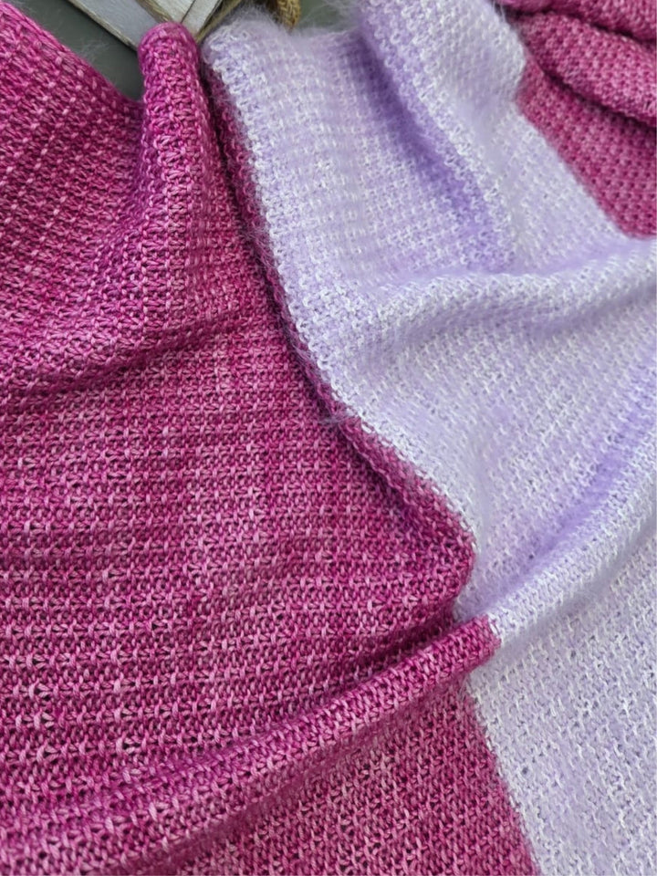 Strickpaket Lizas Tuch Auszeit – Cool Wool Vintage Finito