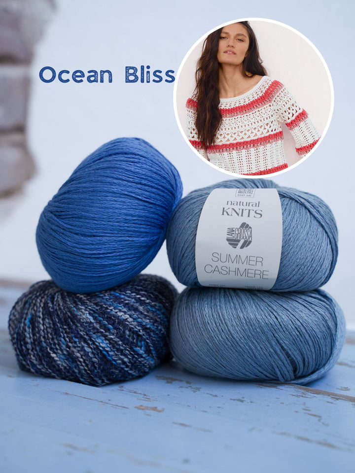 Häkelpaket Summer Cashmere Maglia Pullover