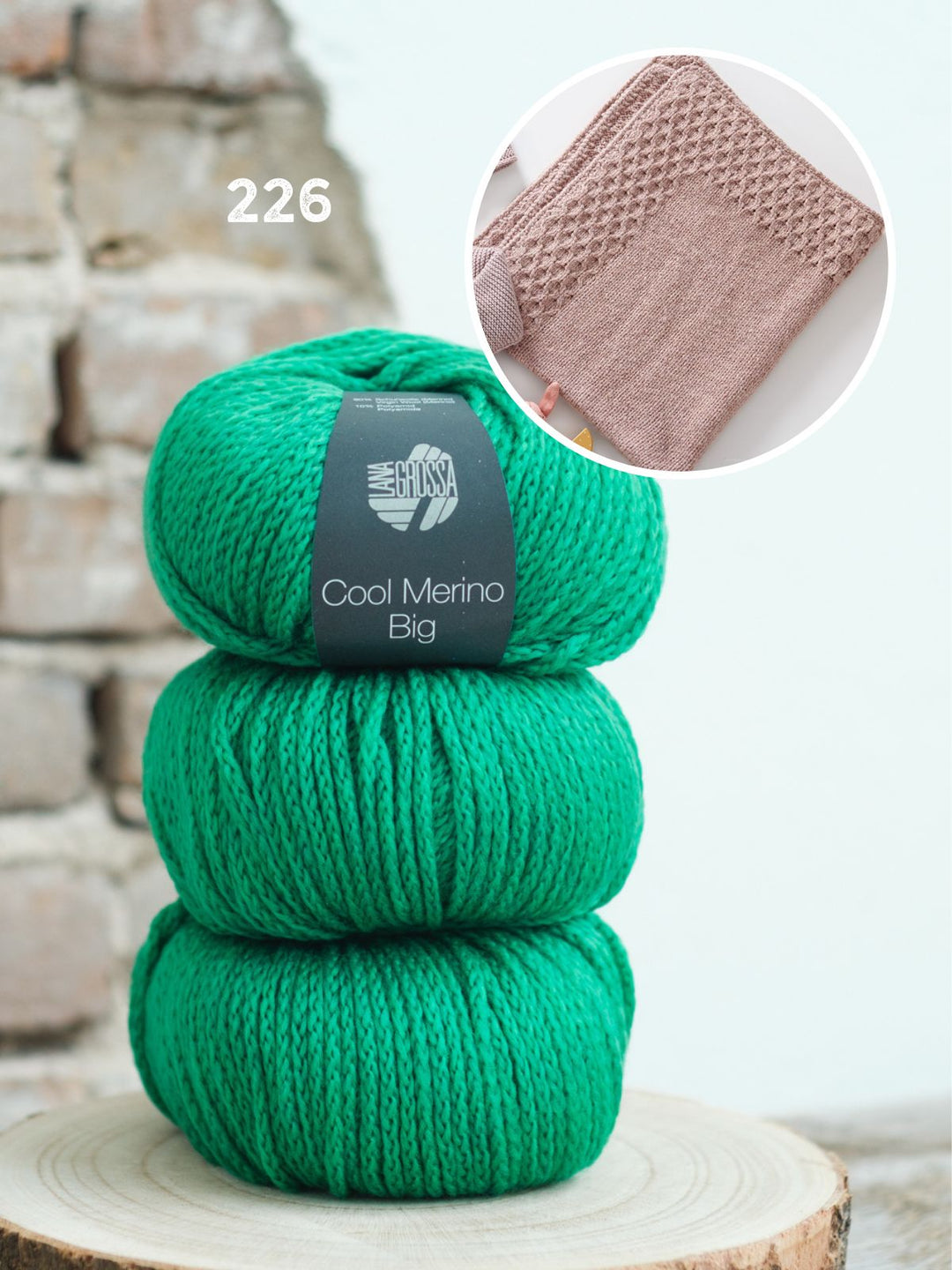 Strickpaket Cool Merino Big Babydecke