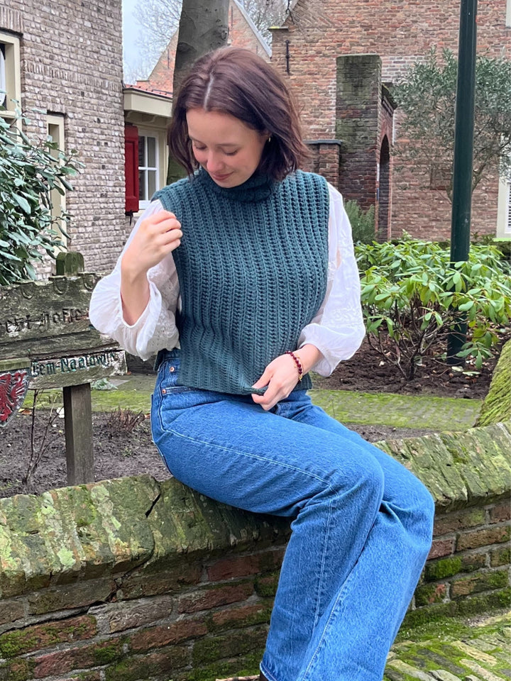 Häkelpaket Cardamom Pullunder – Studio Hook & Yarn