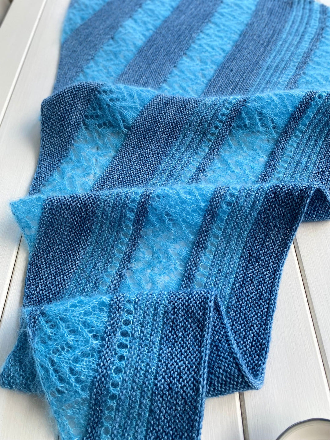 Strickpaket Lizas Tuch Tintenzauber