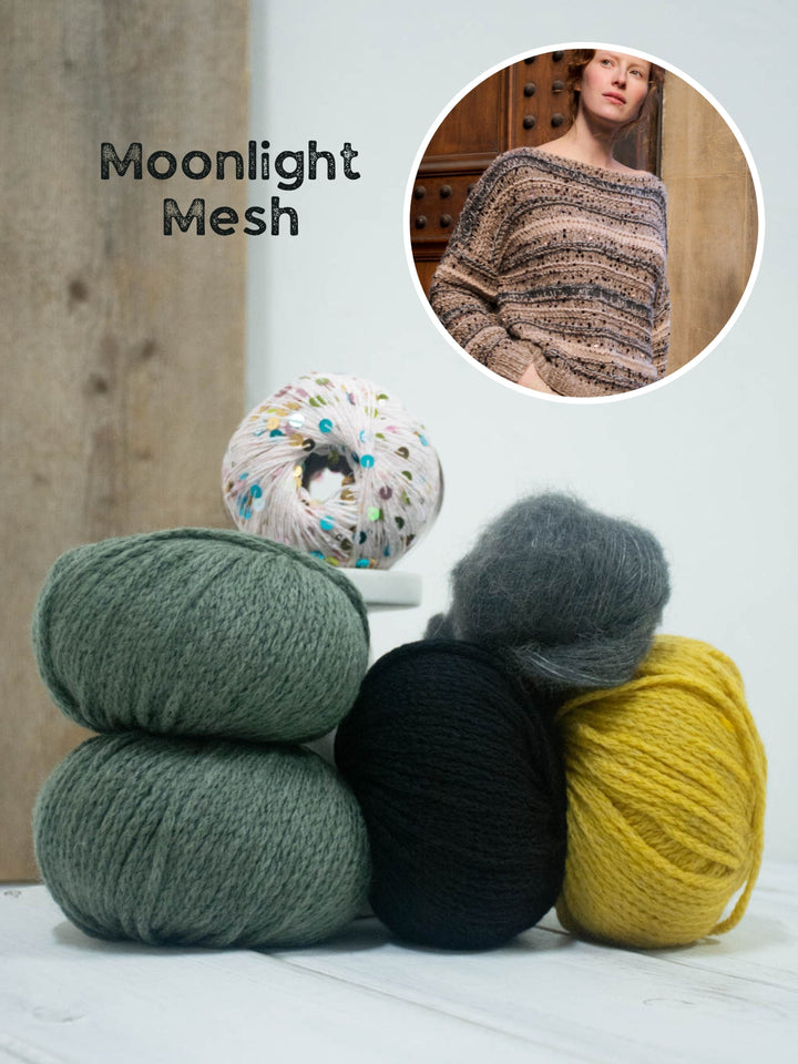 Strickpaket Alta Moda Cashmere 16 Setasuri Cosmo Streifenpullover